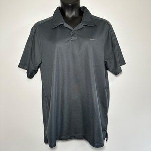 Nike | Gray Short Sleeve Collared Polo Shirt | Size XL